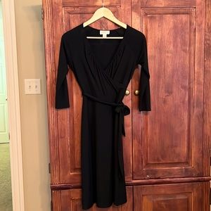 Loft Faux Wrap dress 0P
